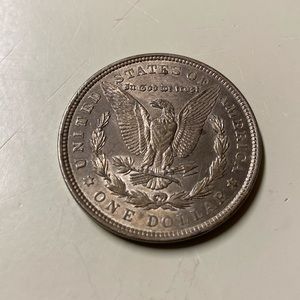 United States 1921 Morgan Dollar 90% Silver BU Uncirculated Coin.